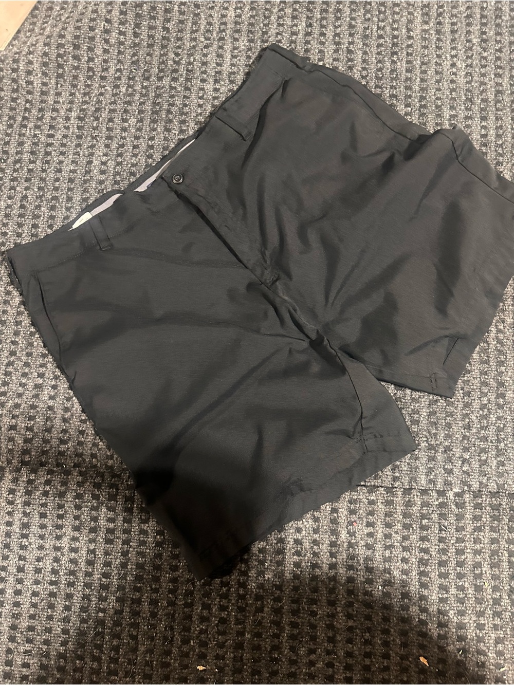 PGA Tour Black Flat Front Men's Shorts